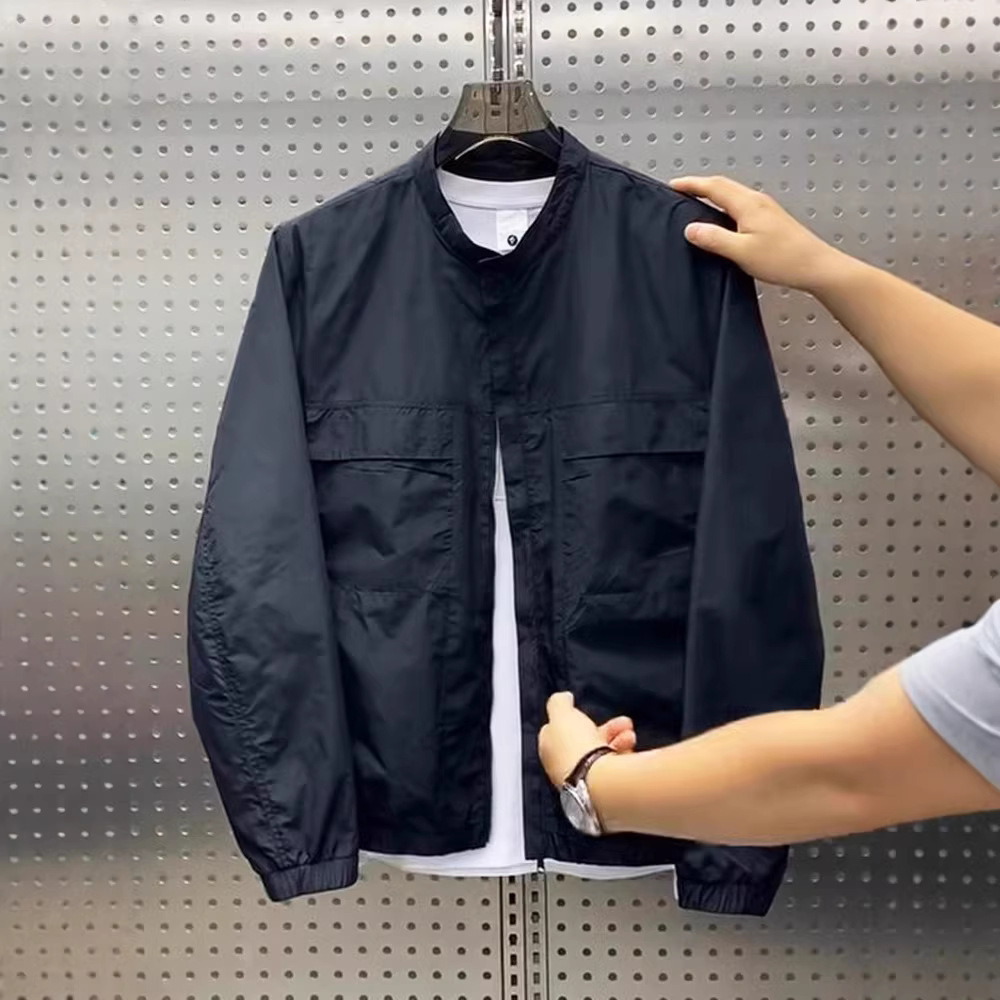 Mens Sun-Protective Top Fashion Workwear Jacket