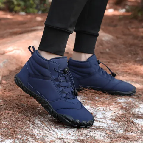 Fleece-lined Waterproof Snow Warm Breathable Couple High-top Casual Cotton