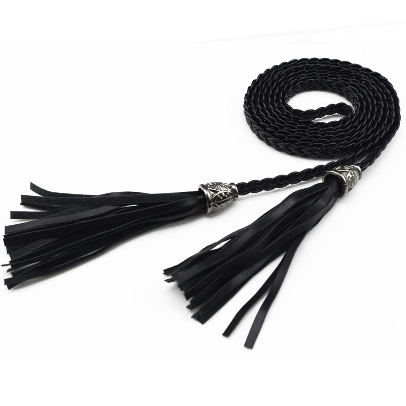 Black Sliver Beads