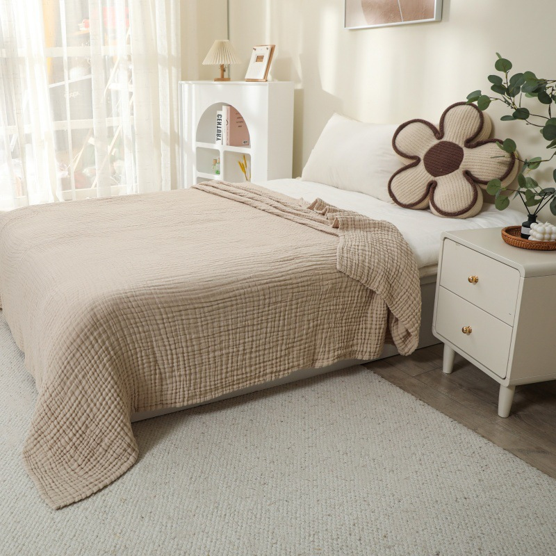 Cotton Gauze Throw Blanket, picture 8 of 12