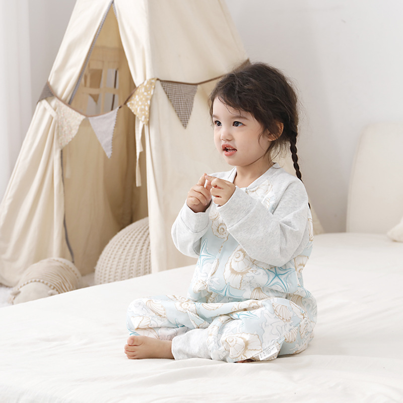 Baby Sleeping Bag Springsummer Bamboo Cotton Split-leg