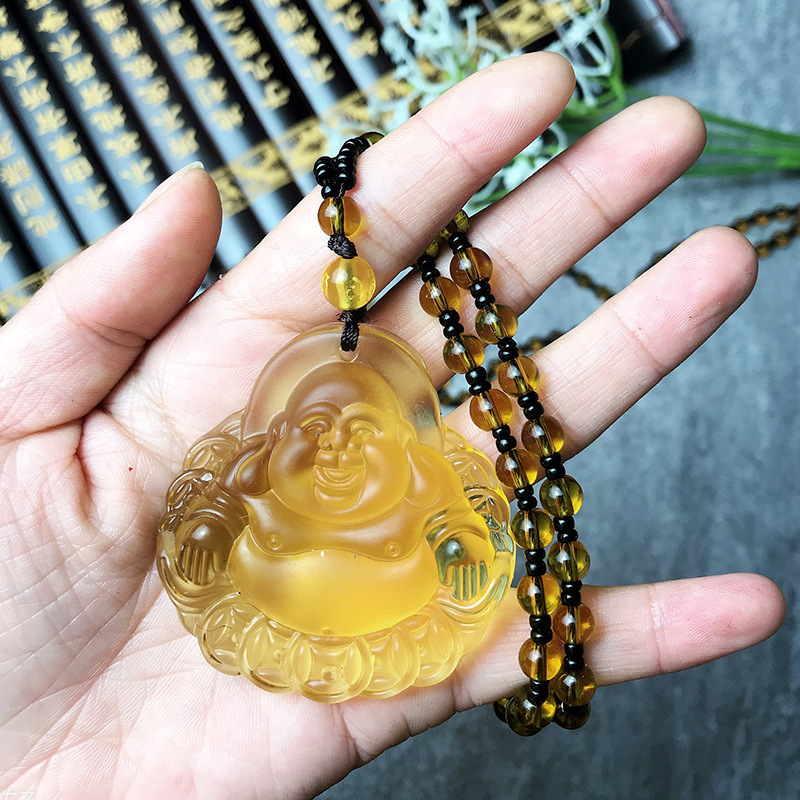 قلادة التنين بالسترين الكريستال الصناعي الطويل