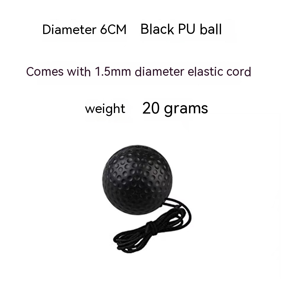 Black Pu Soft Ball