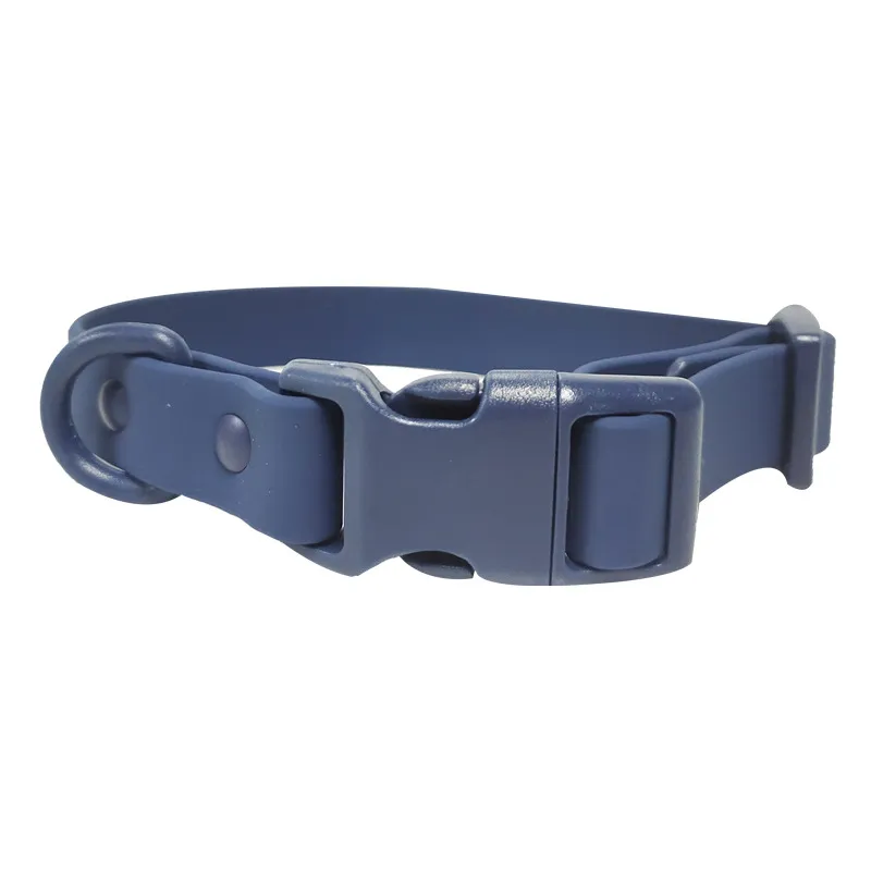 Pet Adjustable Hand Holding Rope Necklet Set - Dark Blue