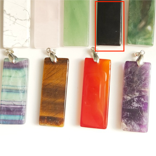 Creative Versatile Crystal Pendant Rectangular Sweater Chain