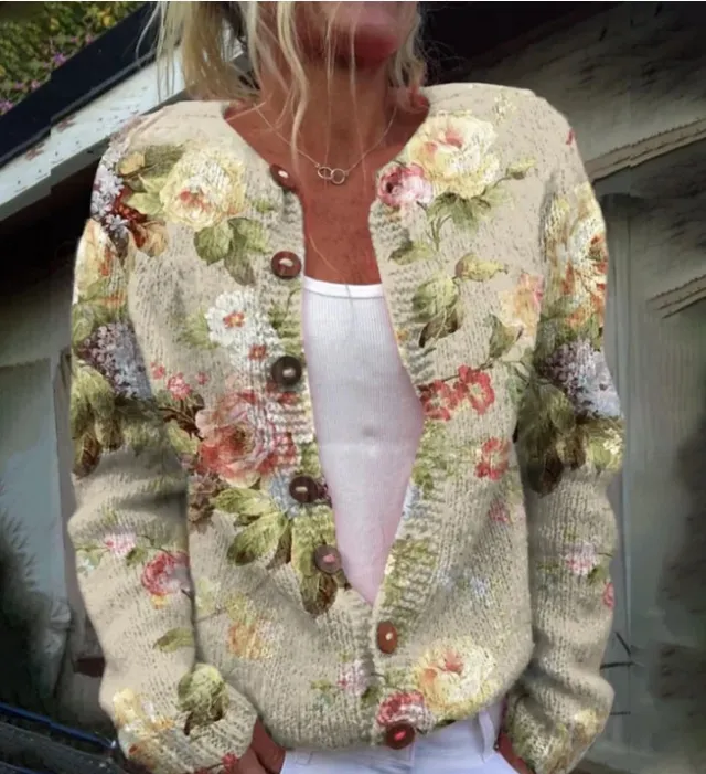 3D Digital Printing Cardigan Knitted Coat Jlkswt S3160 2Xl - Shop at LoveMi