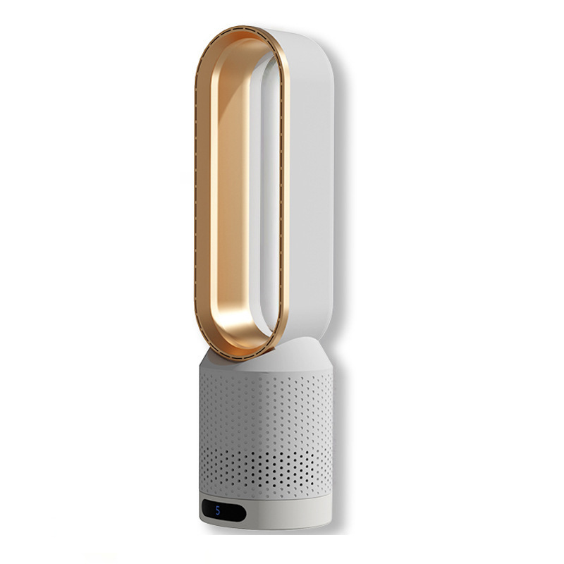 Ventilateur Tour Sans Pale — Purification Air Ioniseur Silencieux 8 Vitesses Télécommande 4