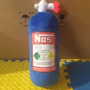 Nos Headrest Blue Single