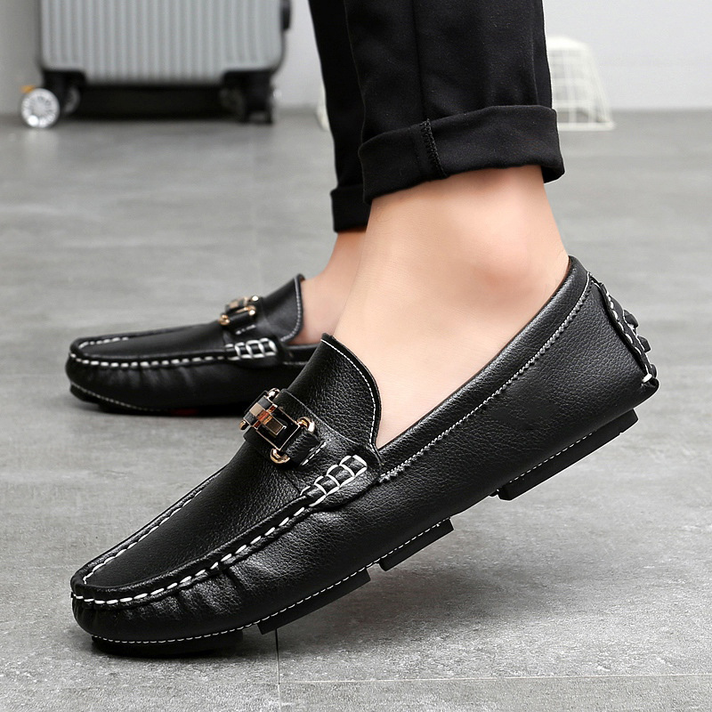 Men's Loafers Fashion Casual Leather Shoes