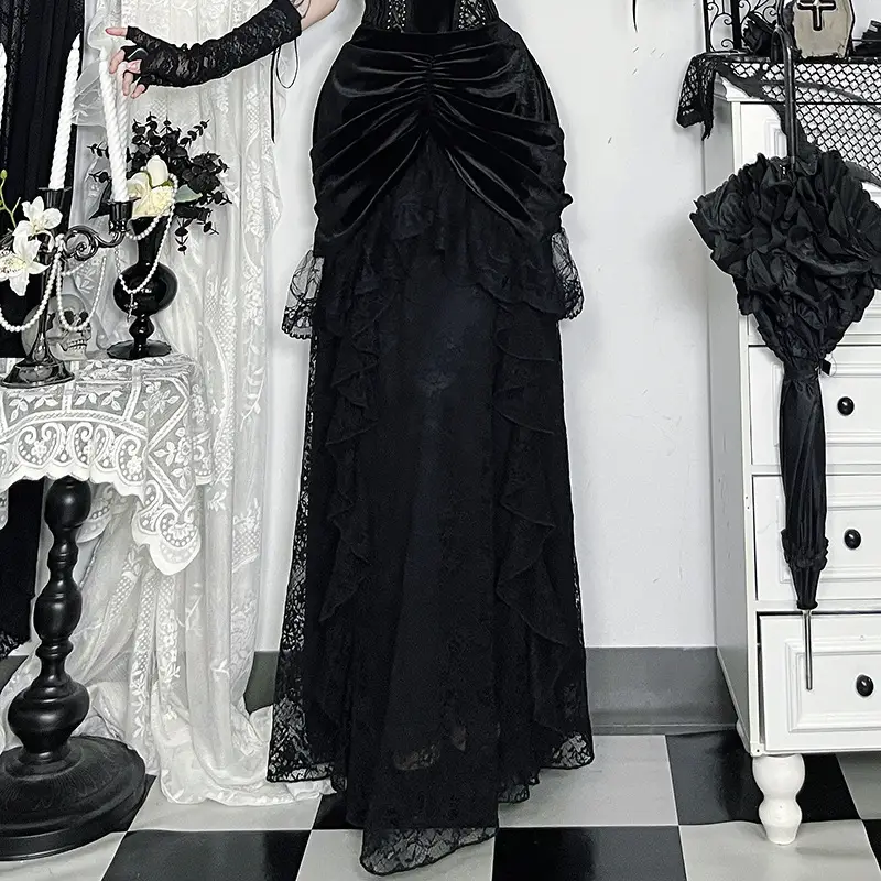 New Summer Banquet Evening Dress Skirt
