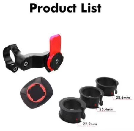 Snap-on Mountain Bicycle Cellphone Holder