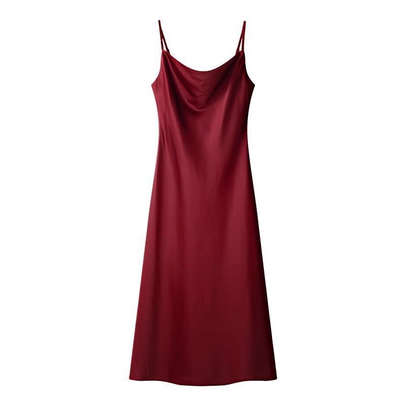 High-end Design Sense Niche Wear Sexy Suspenders Dress