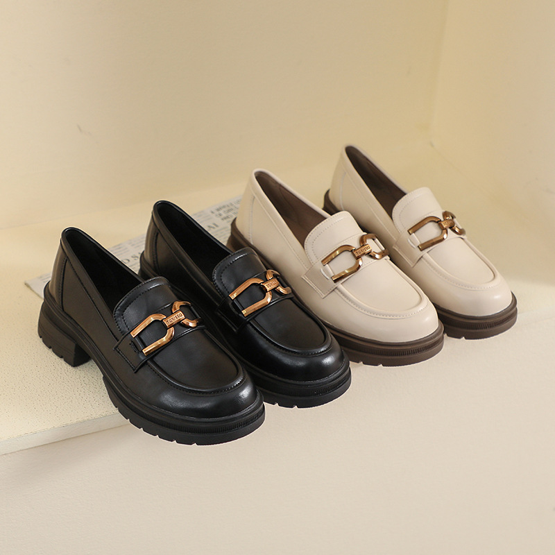 Women's Chunky-heeled Soft-soled Platform Shoes
