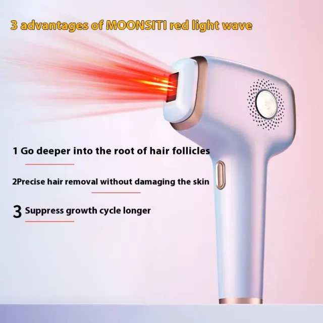 Electric Household Laser Lady Shaver Hair Removal Pubic Hair Trimmer Purple - Shop at LoveMi