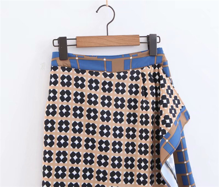 Title 3, Patchwork wikkelbroek met print voor dames, cas...