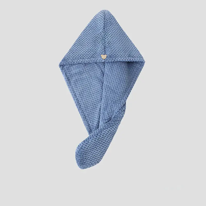 Womens Coral Fleece Hair Drying Cap Highly