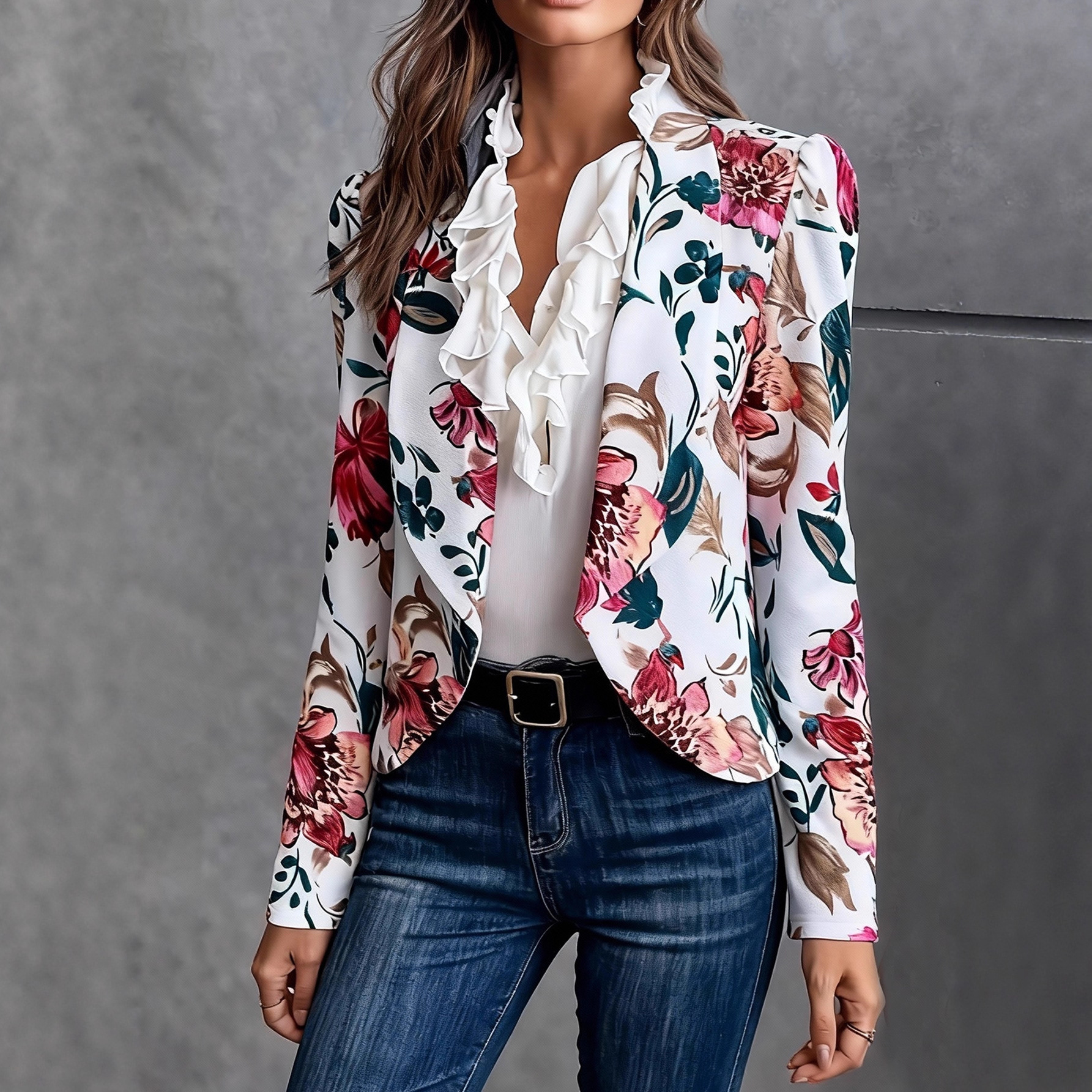 Women's Commuter Fashion Casual All-Match Jacket Top