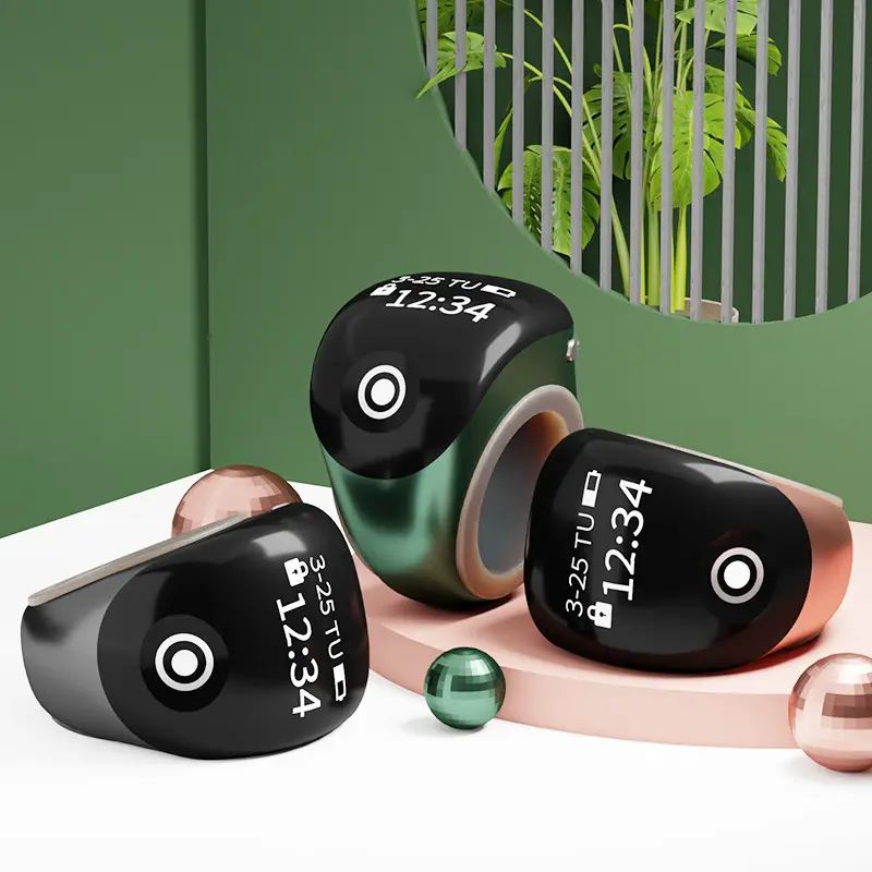 Smart Ring Touch Time Counter