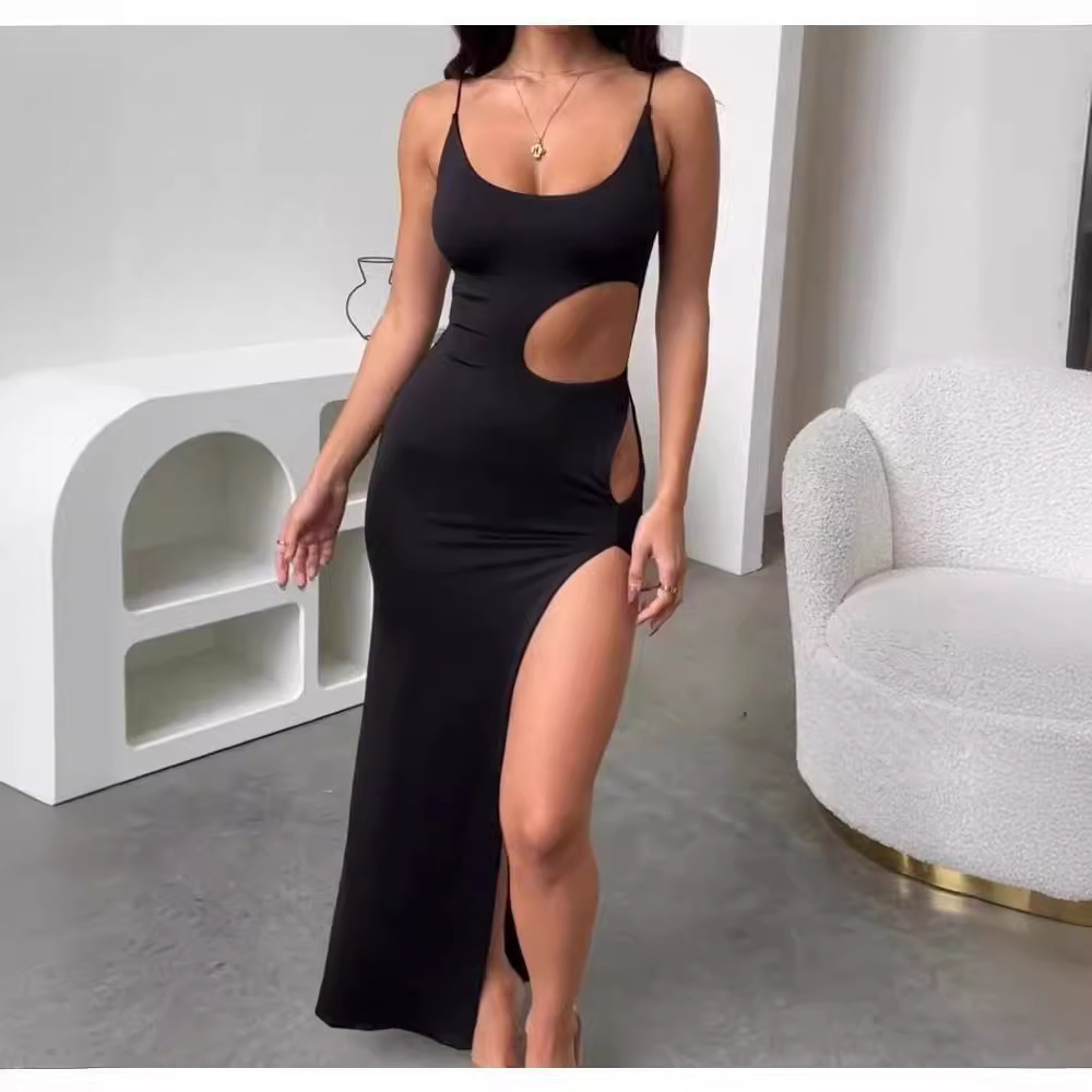 Women's Pure Desire Hollow Split Dress