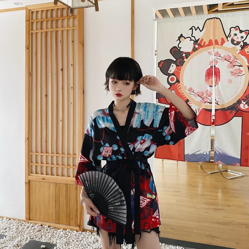 Chinese Style Artistic Sun Protection Clothing Kimono Cardigan