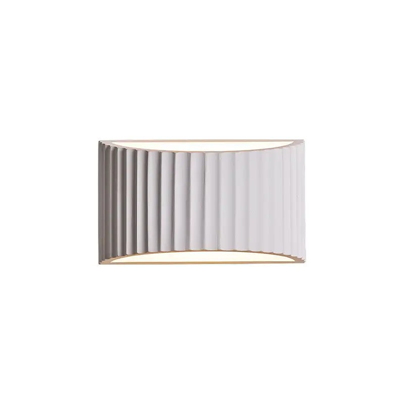 French-style Vintage Wall Sconce Plaster Bedside Wall Lamp For The Bedroom