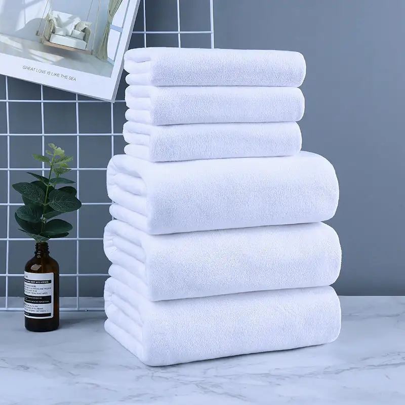 Hotel Bath Towel Center Thickened Absorbent Bed