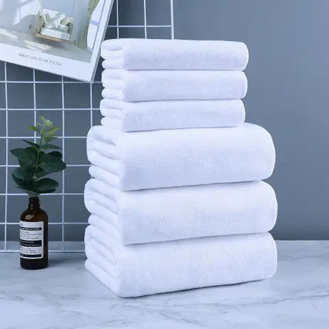 Hotel Bath Towel Center Thickened Absorbent Bed