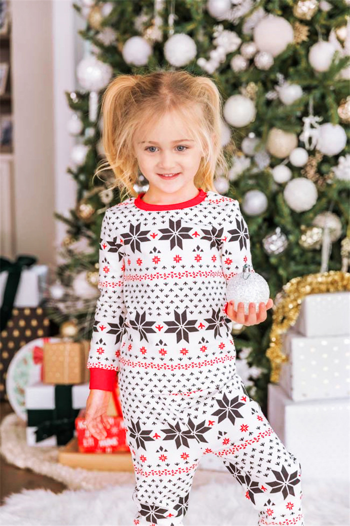 European And American Christmas Parent-child Wear Homewear Suits Pajamas — foto 7