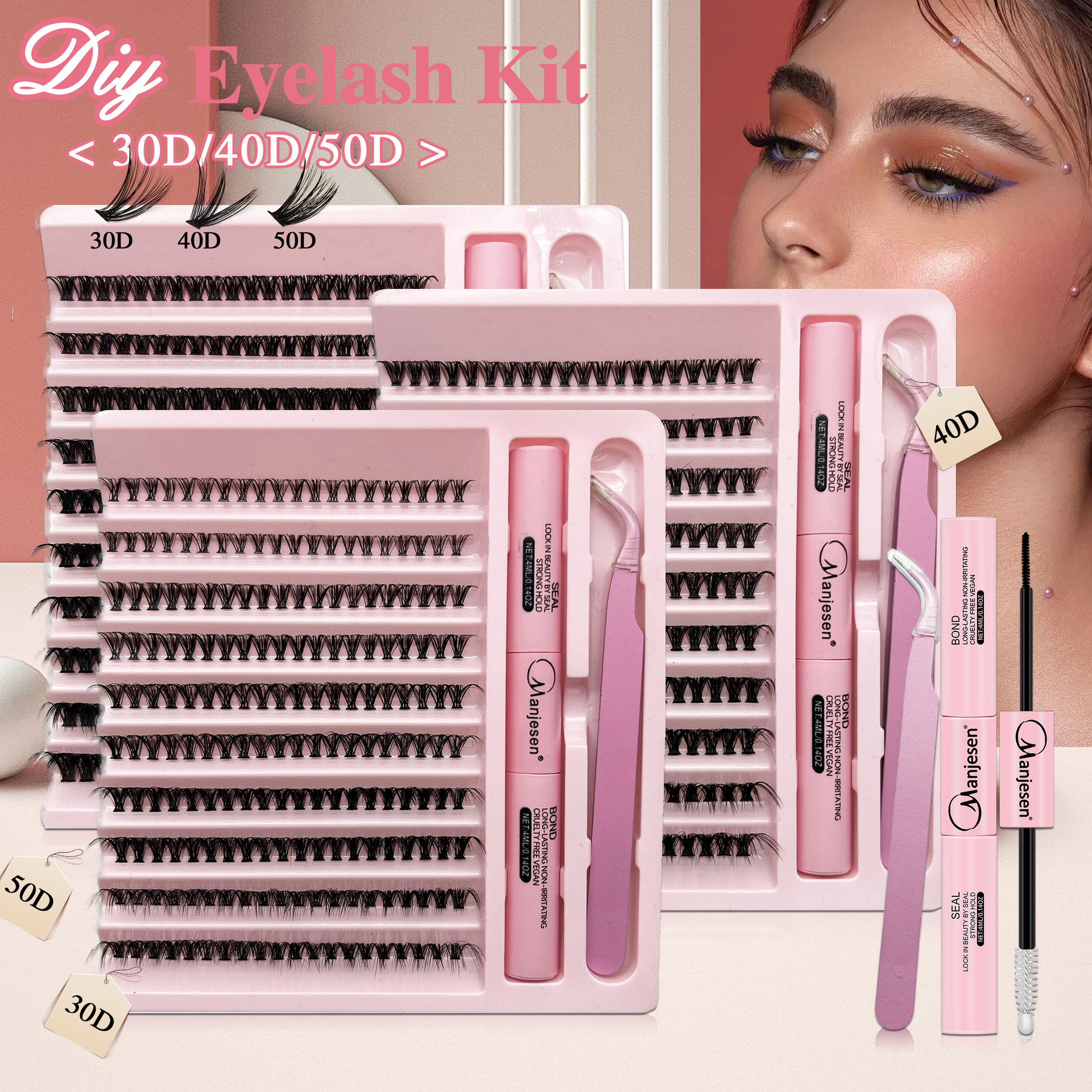 Large Capacity Eyelash Book Extension False Eyelashes Suit