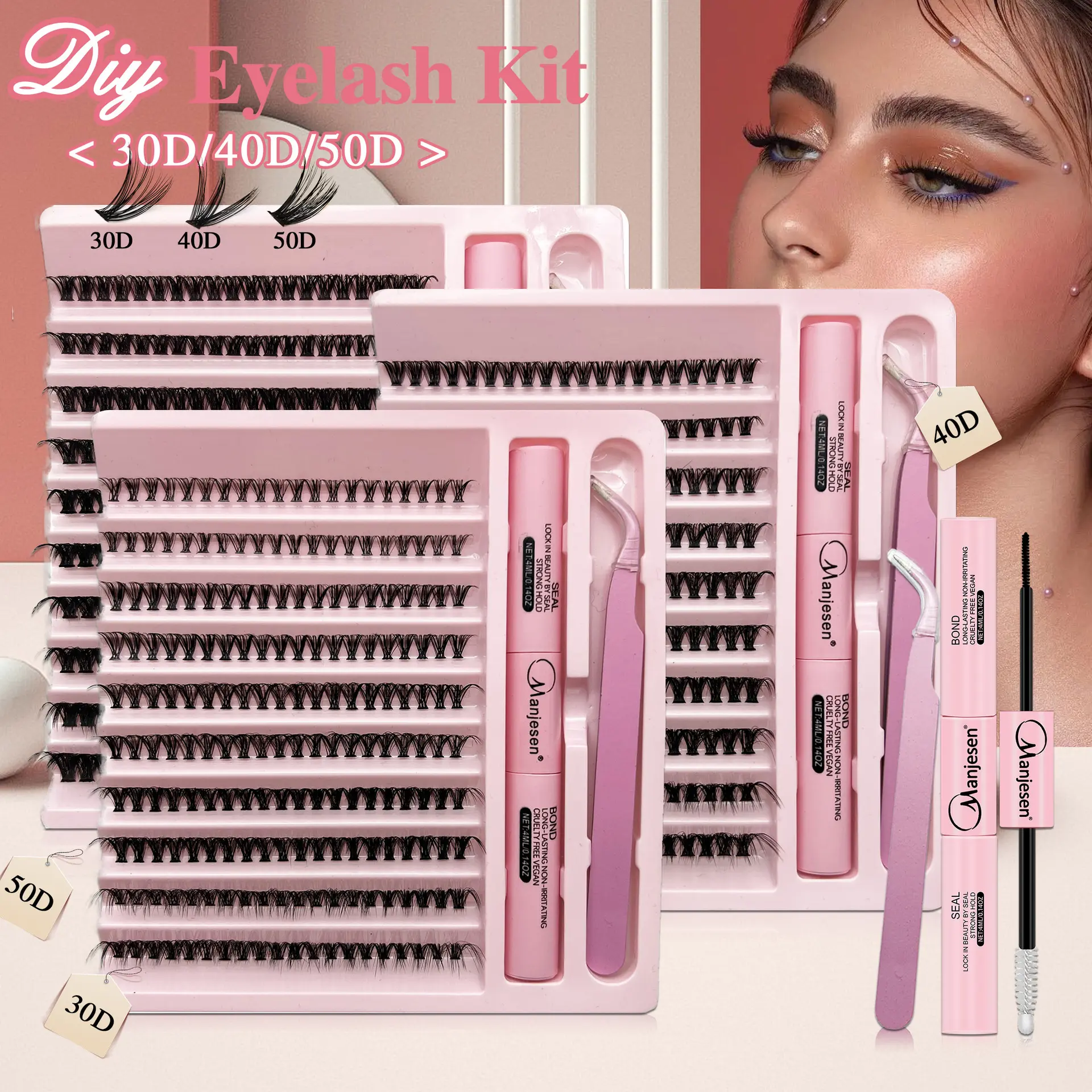 Large Capacity Eyelash Book Extension False Eyelashes