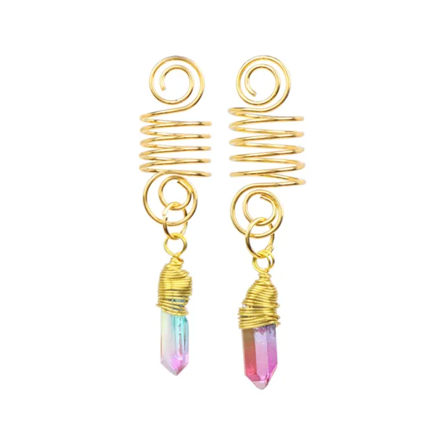 DIY Alloy Dreadlocks Spring Hanging Piece Pendant Fy0233 Style - Shop at LoveMi