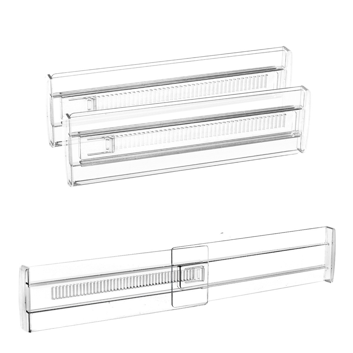 Adjustable Divider Length Adjustable Storage Partition For Drawers