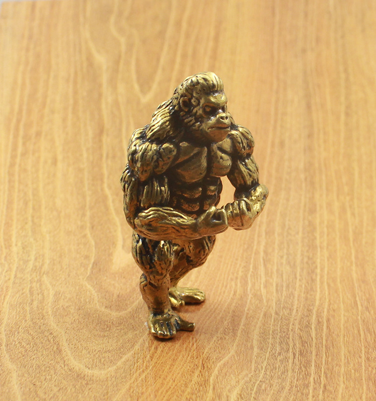 Title 7, Brass Diamond Fitness Orangutan Carving Hallway...