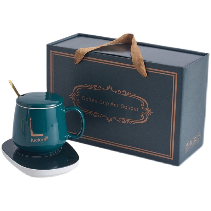 Ceramic Heating Intelligent Constant Temperature Cup Set