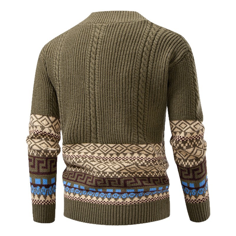 Jacquard Knit Cardigan, picture 5 of 7