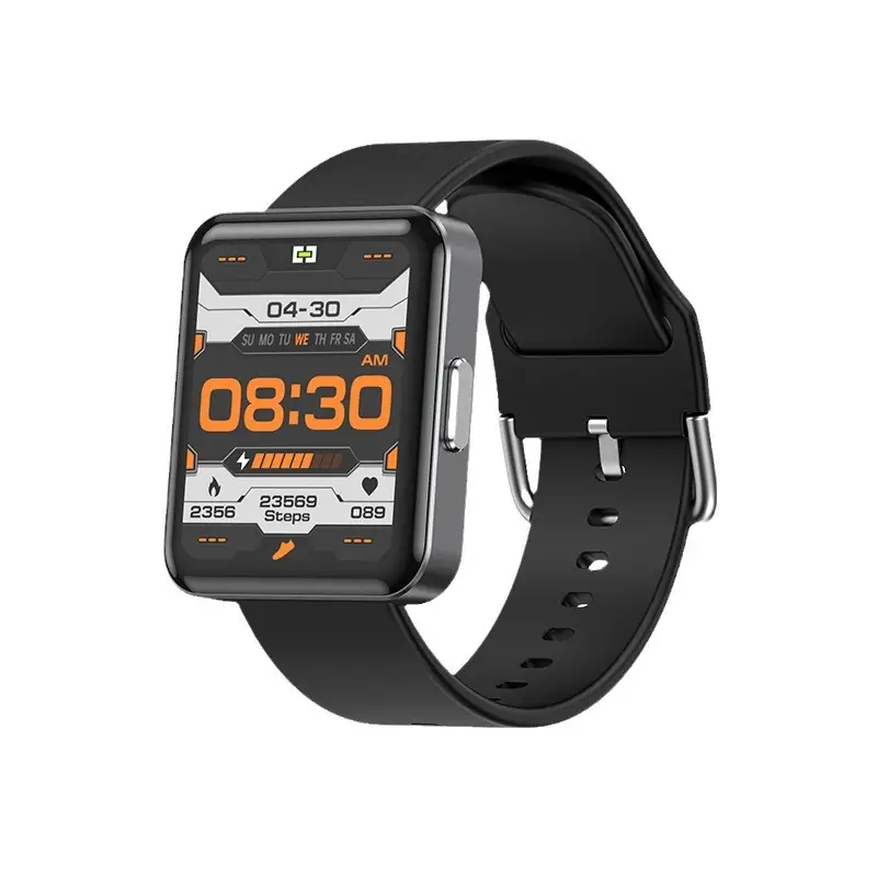 Smart Bluetooth Sports Bracelet Real-time Heart Rate Blood Oxygen Body Temperature Alarm Weather