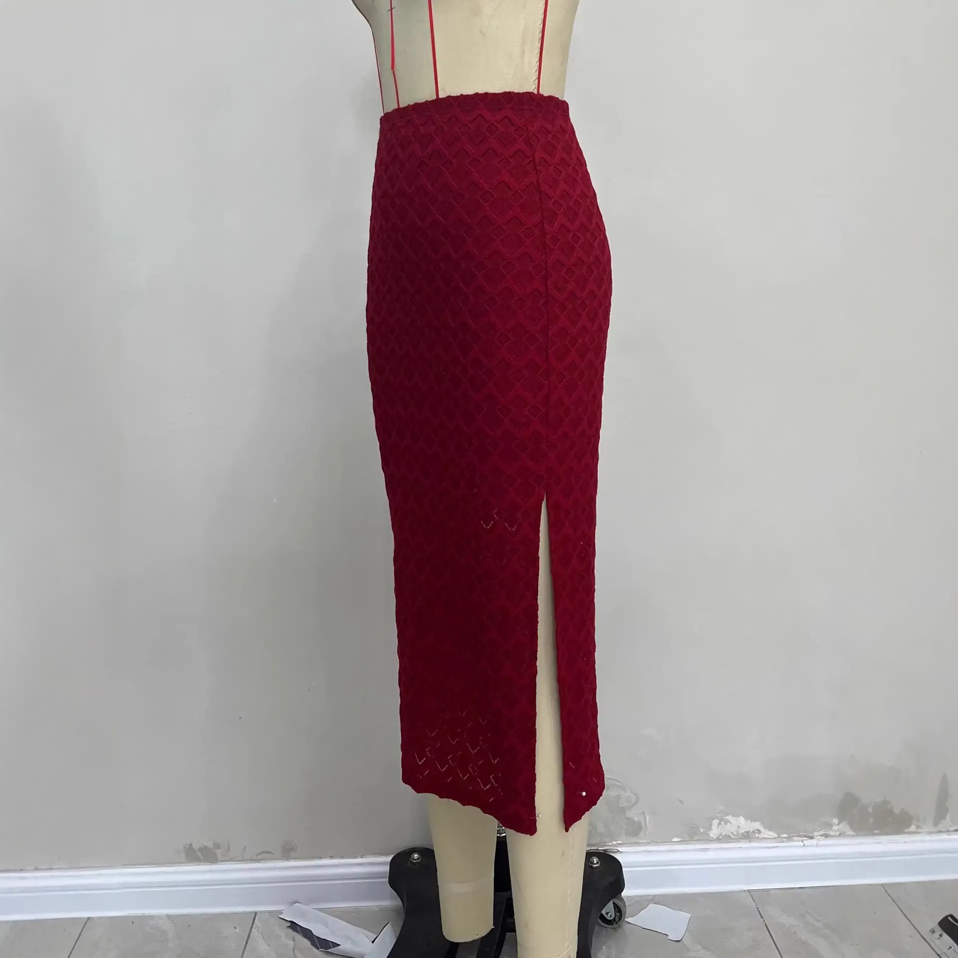 Casual Slit Design Long Skirt For Women