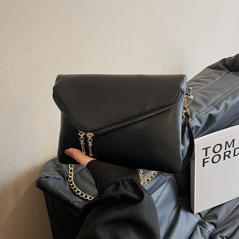 Chain One Shoulder Zipper New Bag For Women