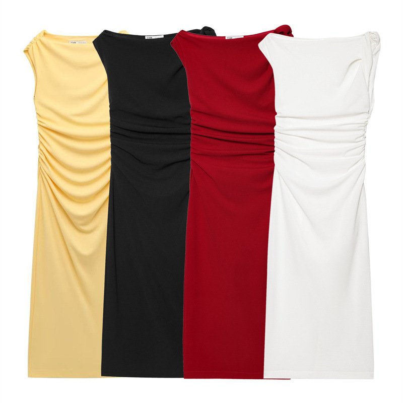 New Summer Asymmetric Sleeveless Dress