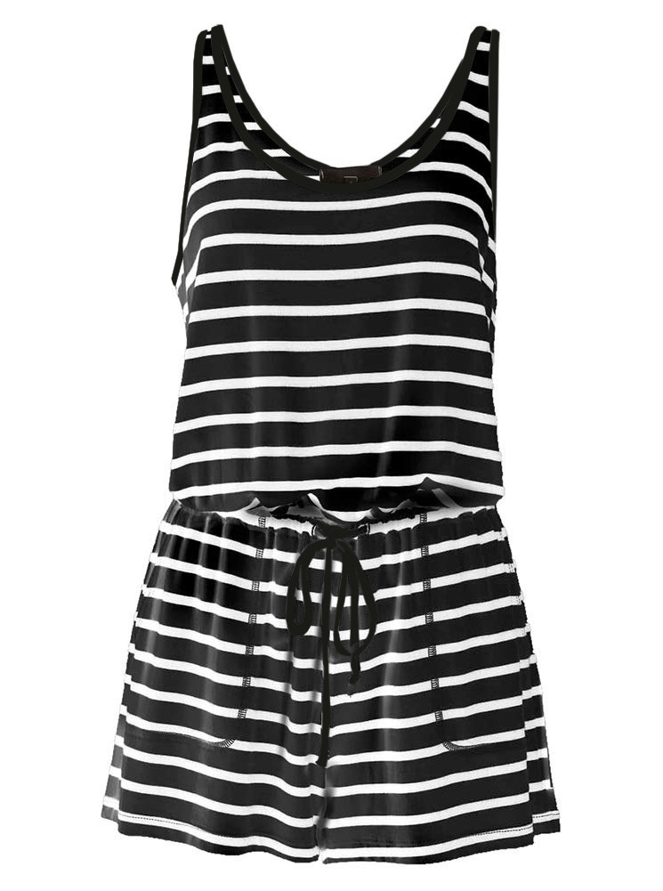 Striped Black