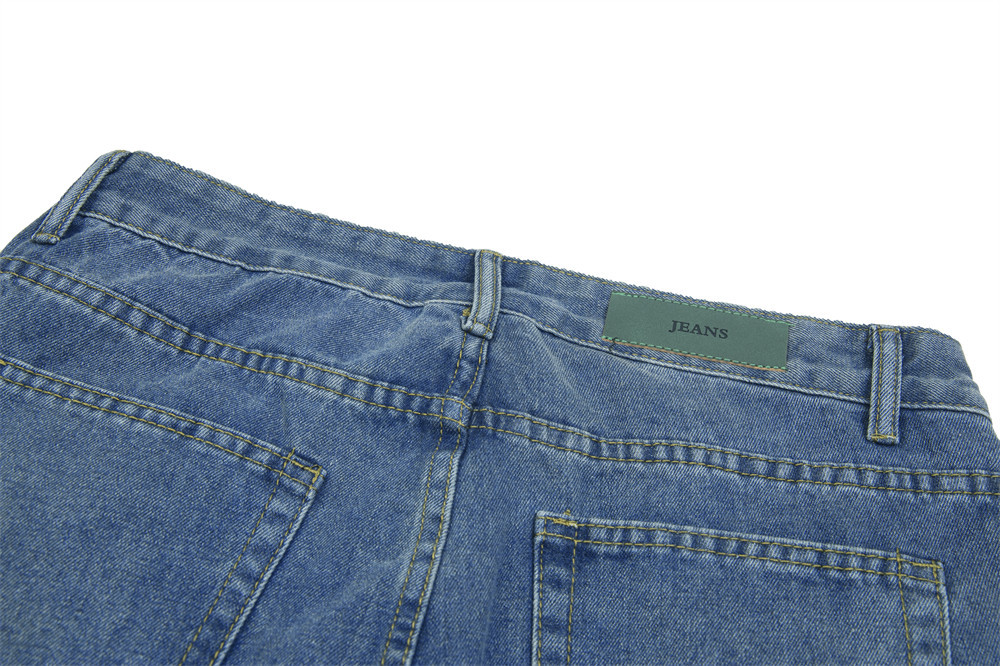 Washed Loose Wide-leg Jeans For Men And Women - Image 17