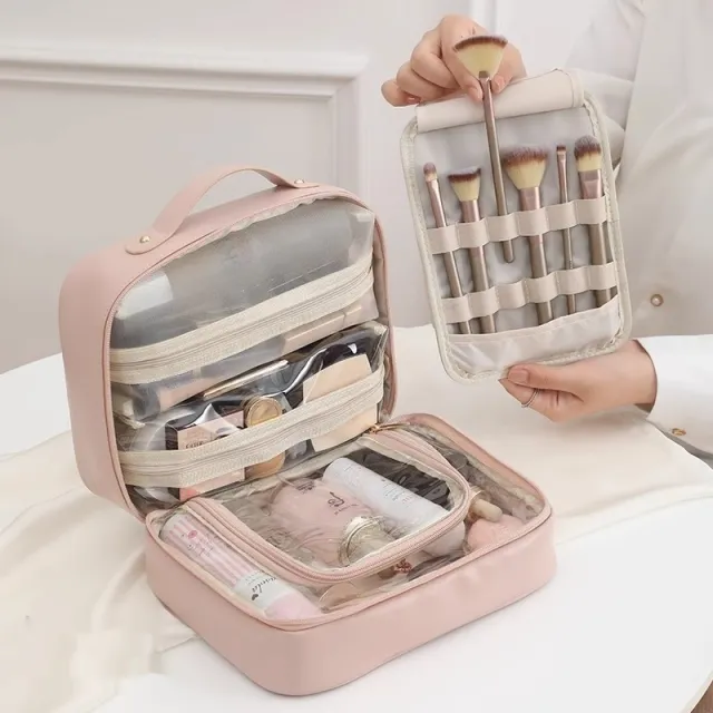 Portable Travel Lipstick Storage Bag Pink - Shop at LoveMi