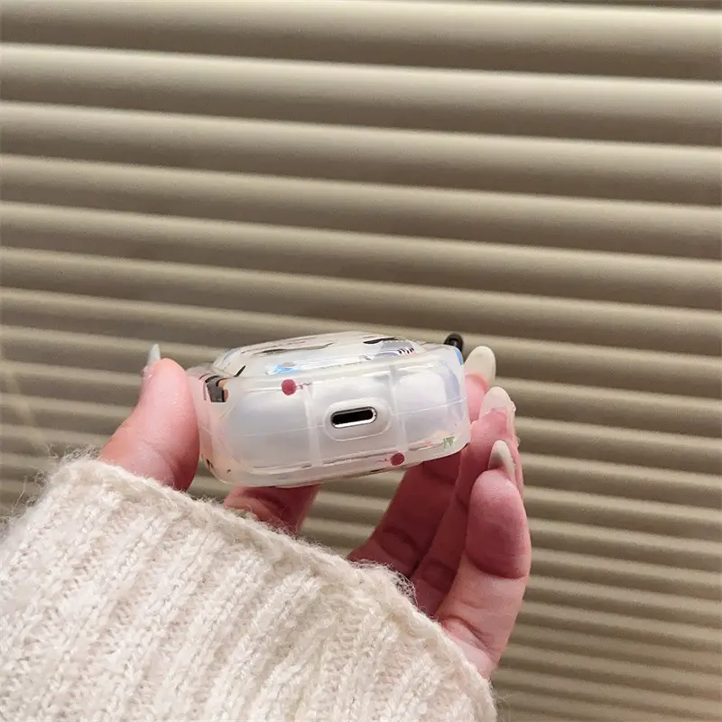 Creative Personality Cartoon Sweater Sausage Dog Bluetooth Headset Pro Protective Cover