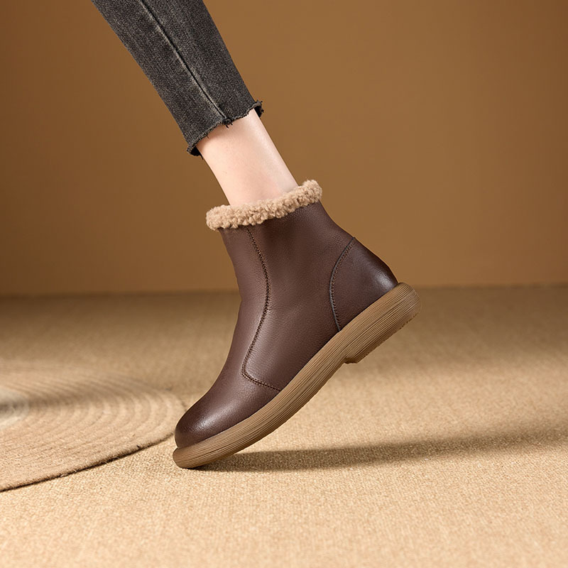Women's side-zip ankle boots supplier reference image 4