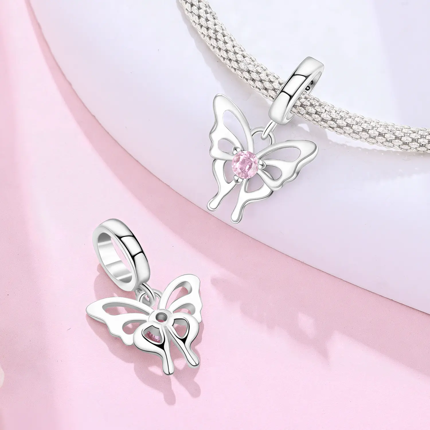 DIY Copper Gradient Butterfly Jewelry Bead Pendant