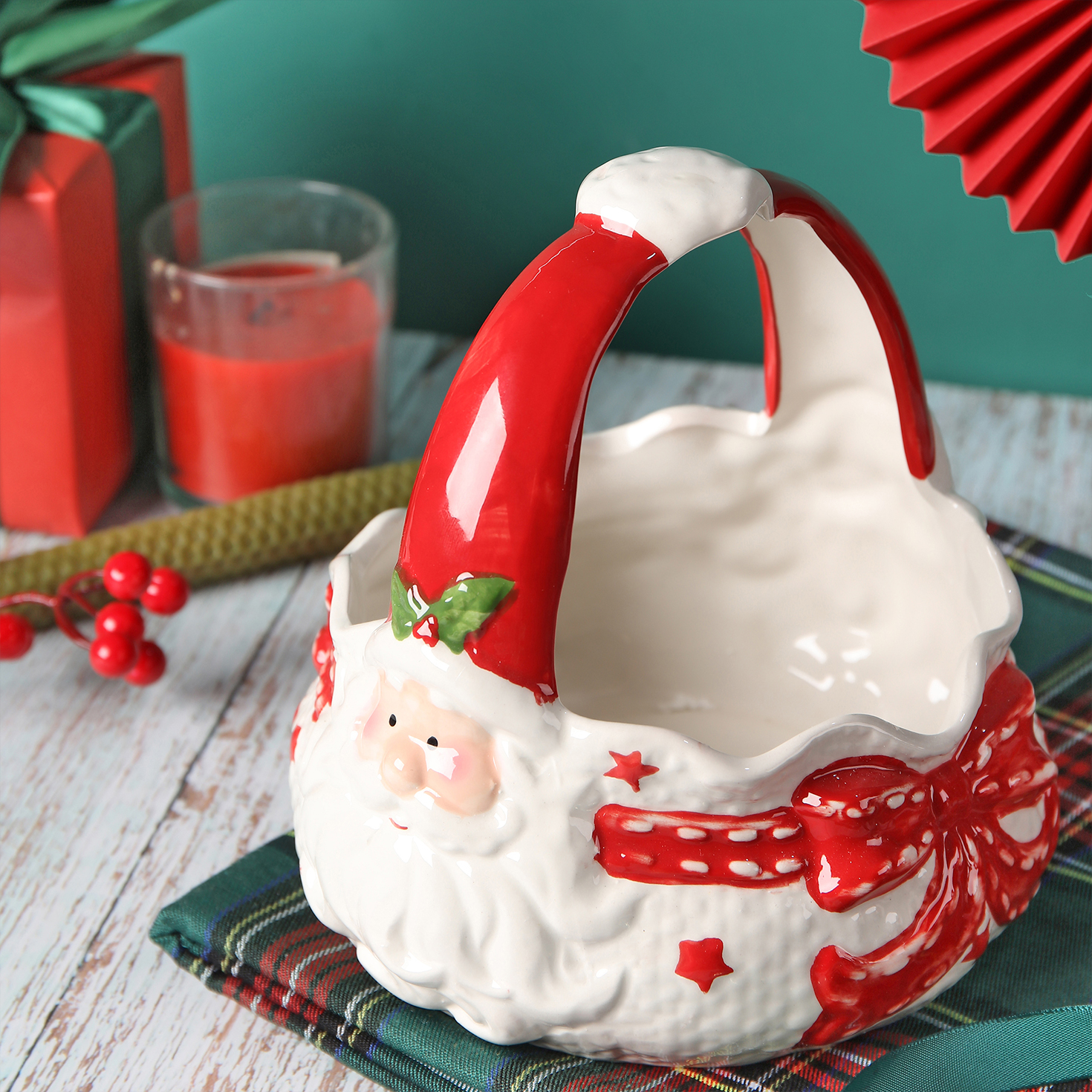 Santa Claus Basket