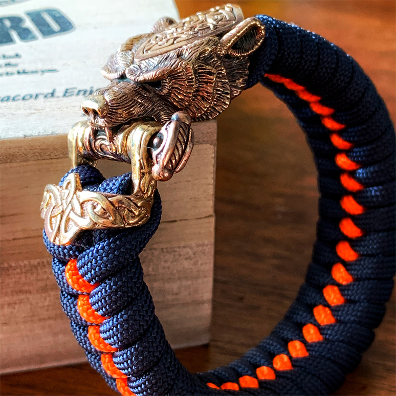 Title 4, Nueva Pulsera Trenzada Paracord Estilo Damasco