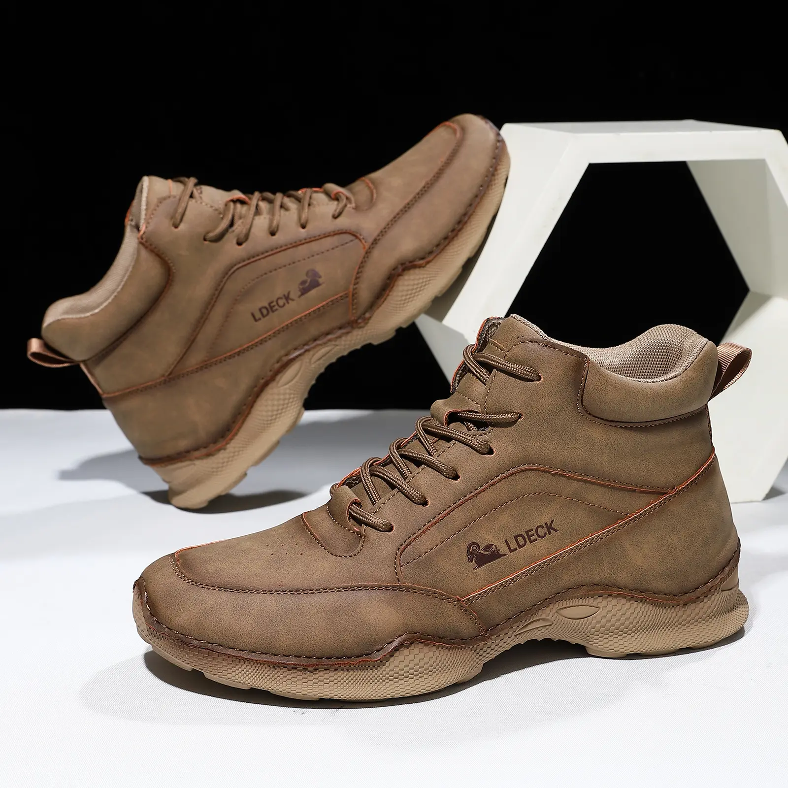 Mens Flat-laced Casual Shoes