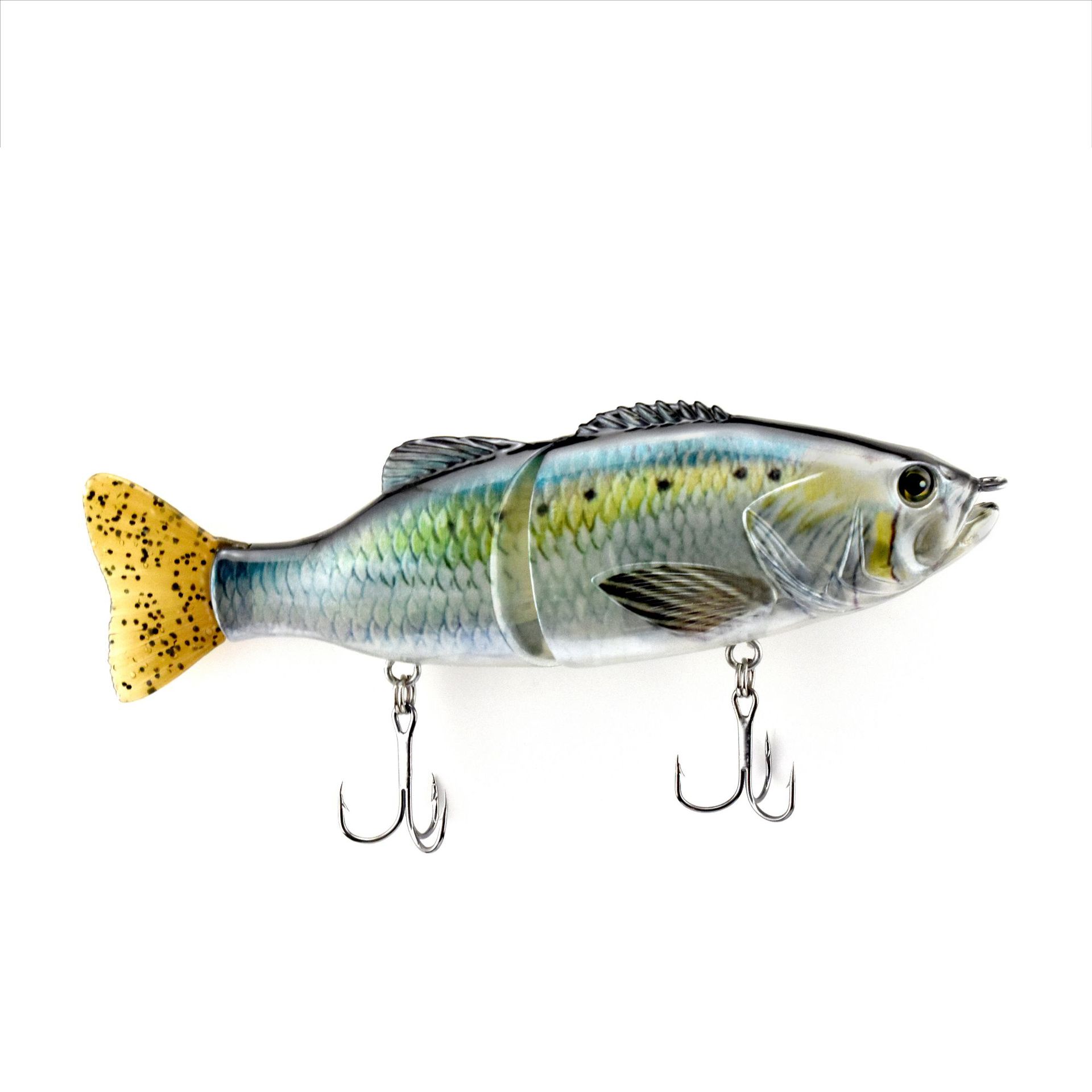 Multi-section Fish Hard Bait PVC Soft Bait S-shaped Swimming Posture Bait Lure - Image 19