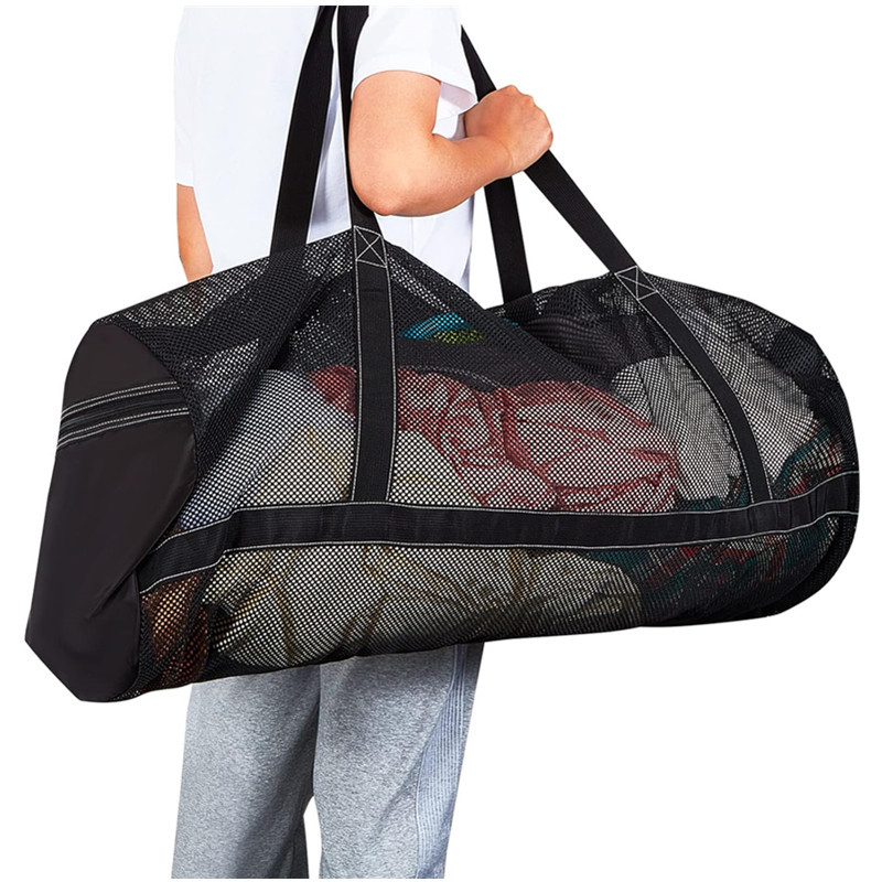 Large Mesh Duffel Bag for Diving and Sports Gear